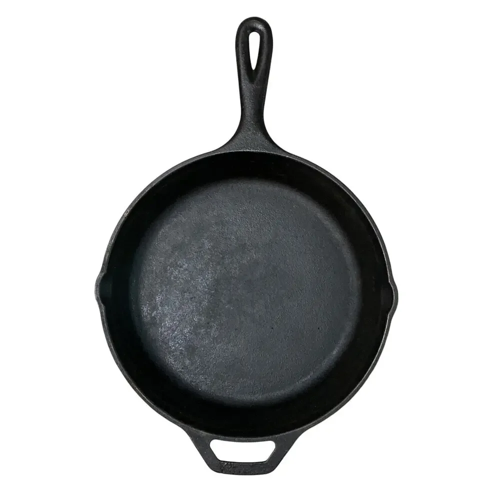 Lodge 8SK Cast Iron Skillet 10.25” Double Spout Frying Pan Made in USA